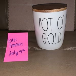 Rae Dunn Pot O’ Gold cellar